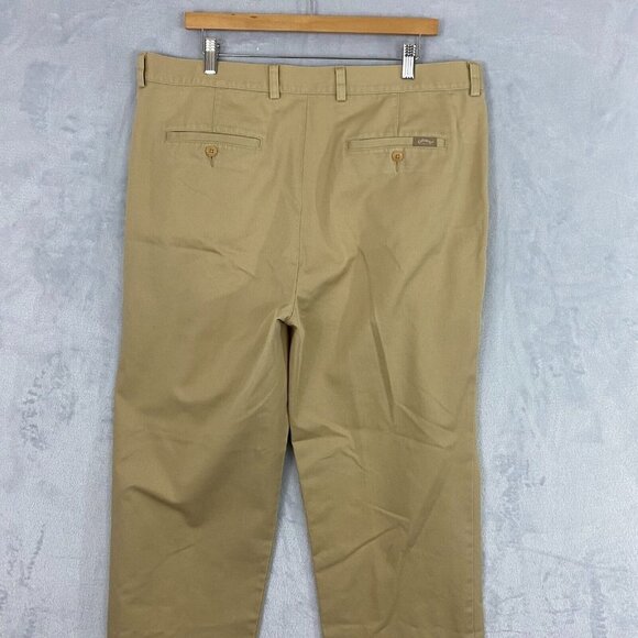 Callaway Golf X Series Pleated Front Chino Pants Size 38 Beige / Tan (39x32) - Picture 14 of 16
